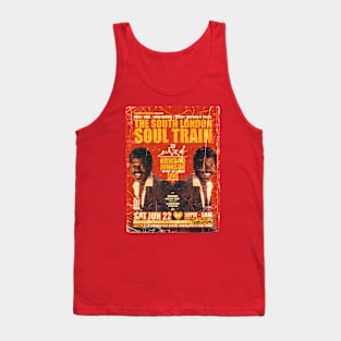 POSTER TOUR - SOUL TRAIN THE SOUTH LONDON 92 Tank Top